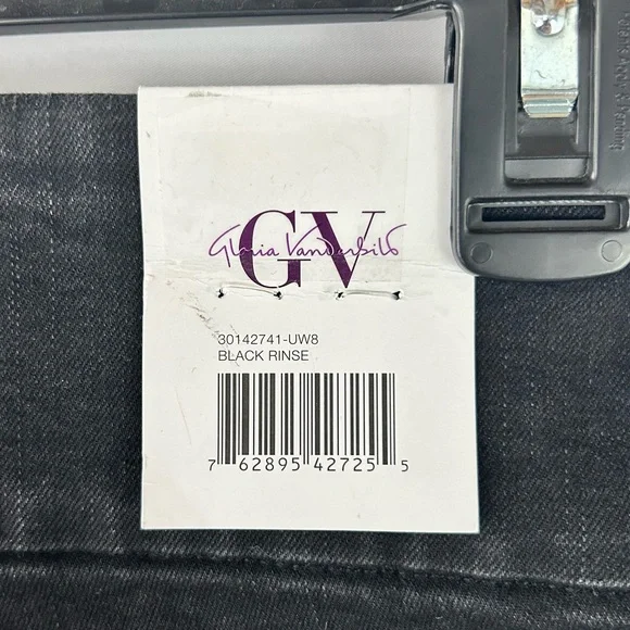 NEW Gloria Vanderbilt Pull-On High Rise Jeans Women's Size 6 - Picture 8 of 10